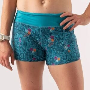 rabbit Hopper 4" Short | Peacock Blue | Womens